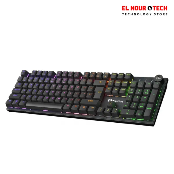 MEETION MK009MX Hotswap Blue Switch Arabic Mechanical Keyboard
