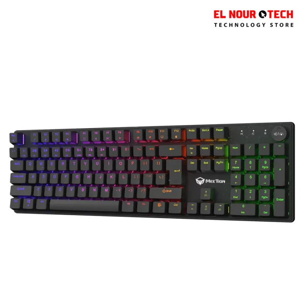 MEETION MK009MX Hotswap Blue Switch Arabic Mechanical Keyboard