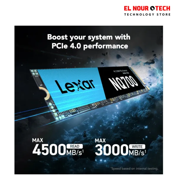 Lexar NQ700 2TB M.2 NVMe SSD PCIe Gen4