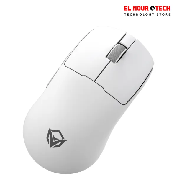 MEETION AIR GW40 PRO Lightweight Pixart 3 Mode Rechargeable WirelessAnd Bluetooth Gaming Mouse White