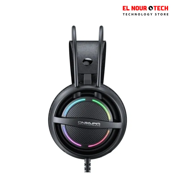 ONIKUMA X88 RGB Wired Gaming Headset - Black