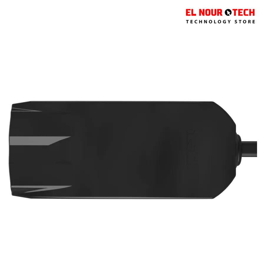 شاحن ومشترك صغير LOCK Mini Charger PRO Dual Port Type-C & Type-A مع 2 مخرج كهرباء وشحن سريع