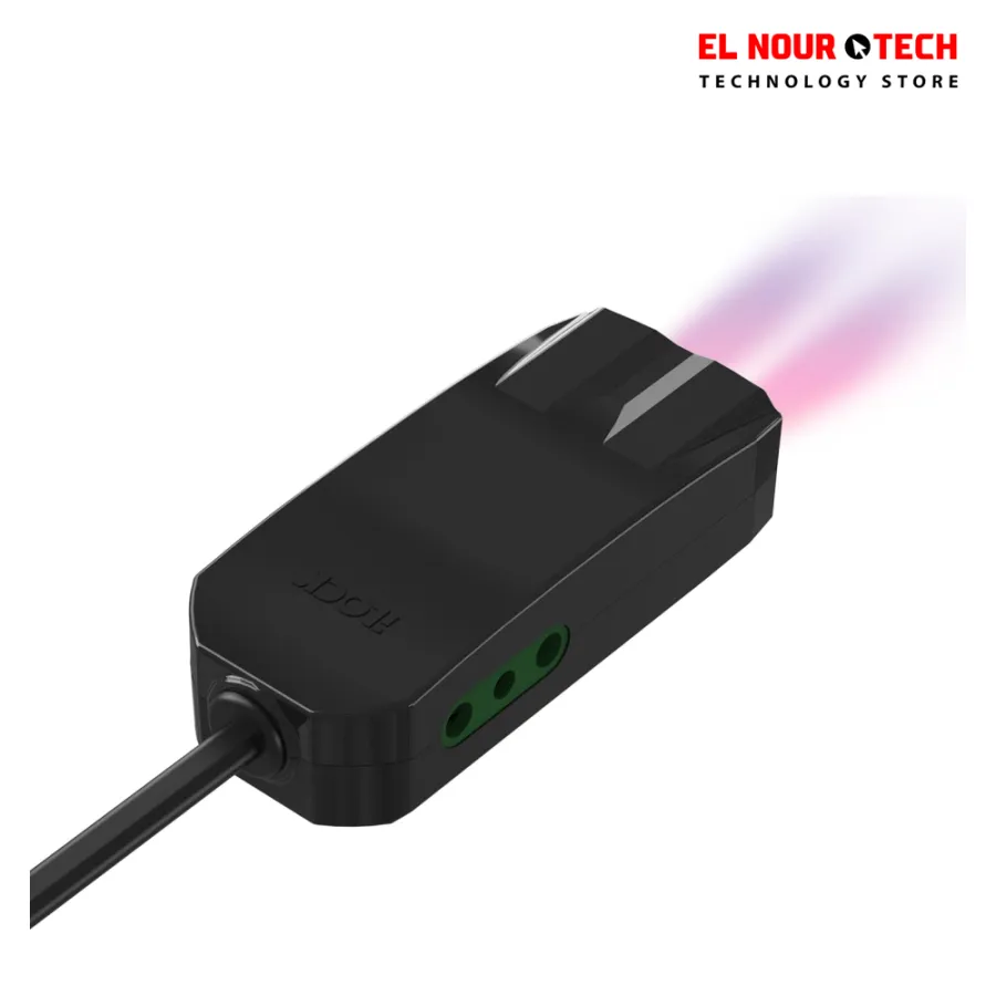 شاحن ومشترك صغير LOCK Mini Charger PRO Dual Port Type-C & Type-A مع 2 مخرج كهرباء وشحن سريع