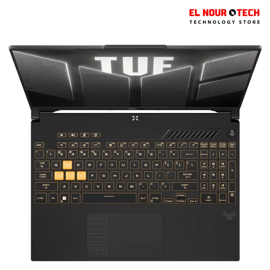 لابتوب الألعاب ASUS TUF GAMING F16 FX607VJB-RL165W - Intel CORE 5 210H - RAM 16GB DDR5 - SSD 512GB - RTX 3050 6GB - شاشة 16 بوصة WUXGA - WIN11