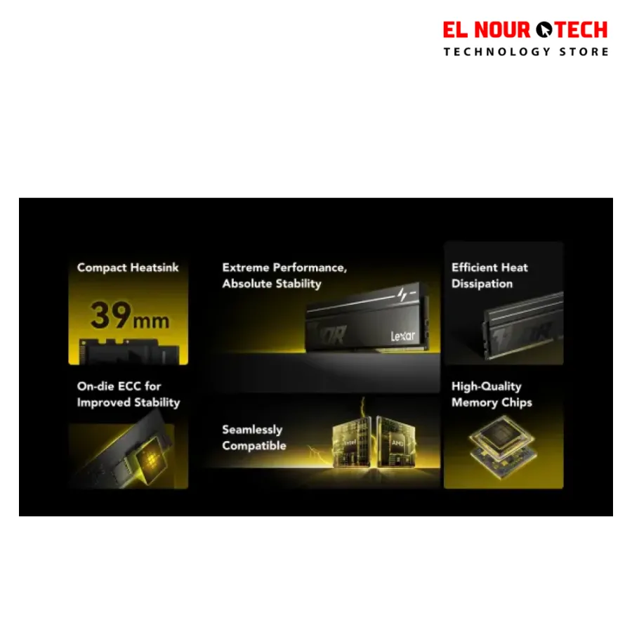 Lexar THOR 8GB DDR5 6000MHZ CL38 Desktop Memory