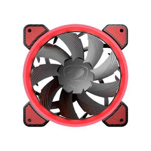 COUGAR VORTEX LED FAN FR 120 Red