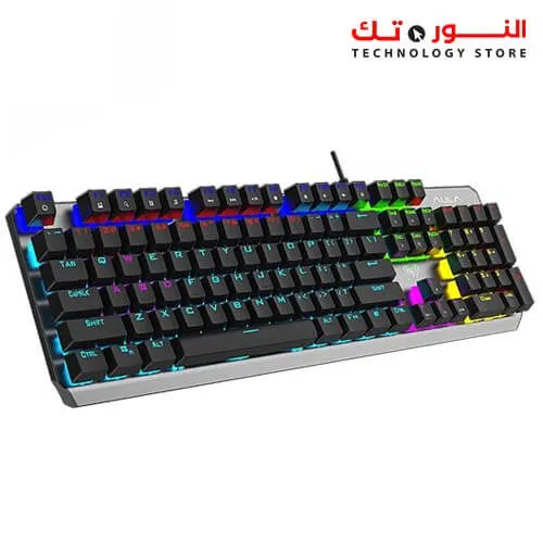 AULA F2066-2 WIND KEYBOARD BLUE SWITCH - BLACK