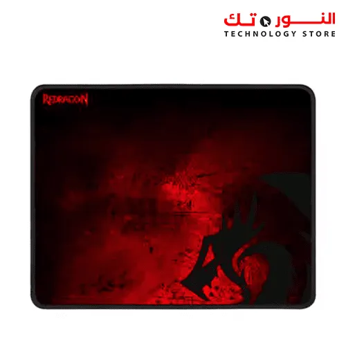 Redragon M601-WL-BA Gaming Mouse and Mouse Pad Combo Red LED Mouse Large Mouse Pad Black Mouse Pad Cordless Mouse Set