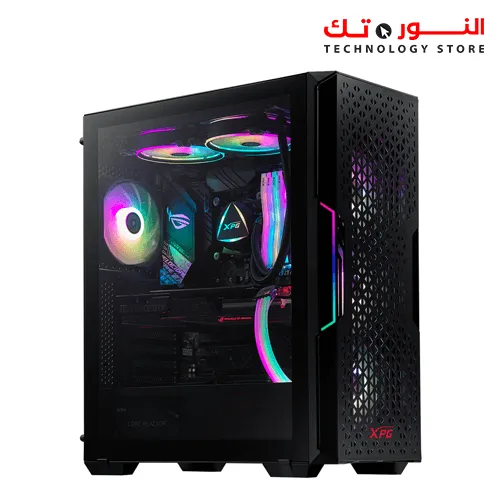 XPG STARKER AIR MID-TOWER CHASSIS WITH MAGNETIC MESH FRONT PANEL BLACK