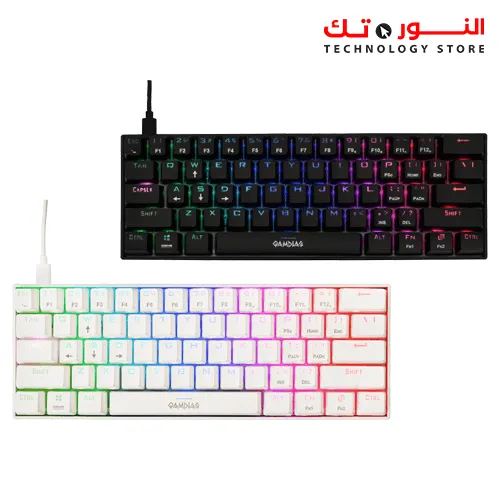 GAMDIAS HERMES E3 RGB Mechanical Keyboard (BLUE SWITCH)