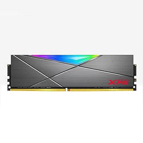XPG SPECTRIX DDR4 D50 RGB 32GB (2x16GB) 3600MHz PC4-28800 U-DIMM 288-Pins Desktop Memory CL18-20-20 Kit Grey