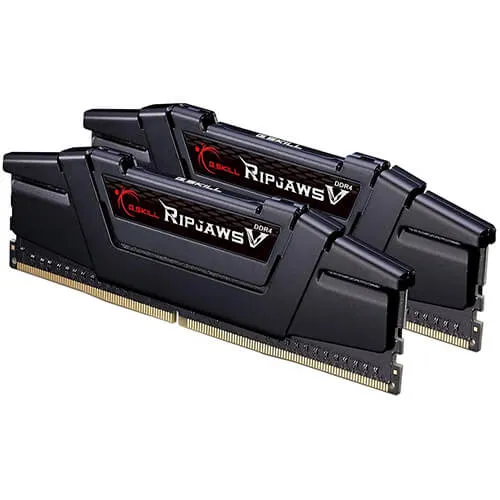 G.Skill 32GB DDR4 PC4-28800 3600MHz Ripjaws V for Intel CL16 (16-19-19-39) Dual Channel kit (2x16GB) Black