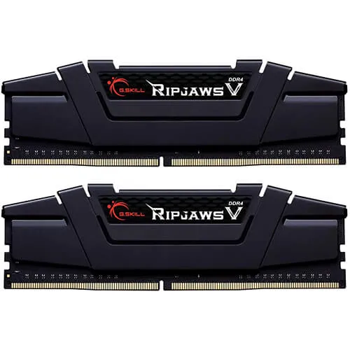 G.Skill 32GB DDR4 PC4-28800 3600MHz Ripjaws V for Intel CL16 (16-19-19-39) Dual Channel kit (2x16GB) Black