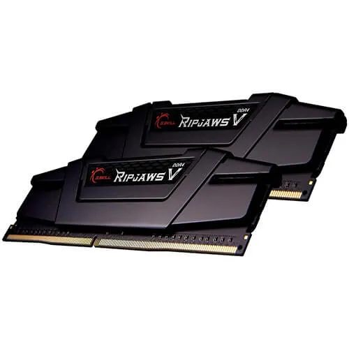G.Skill 32GB DDR4 PC4-28800 3600MHz Ripjaws V for Intel CL16 (16-19-19-39) Dual Channel kit (2x16GB) Black