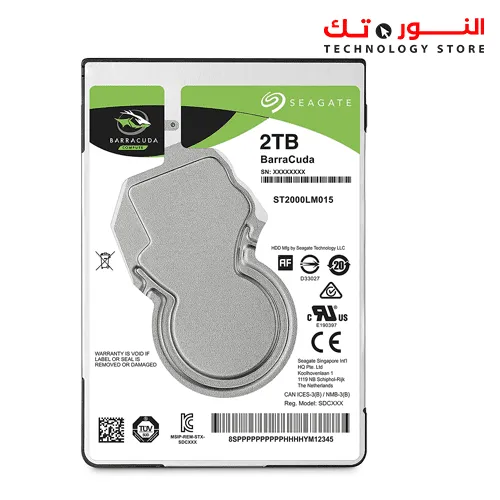 Seagate BarraCuda 2TB Internal Hard Drive HDD for PC Laptop  – 2.5 Inch