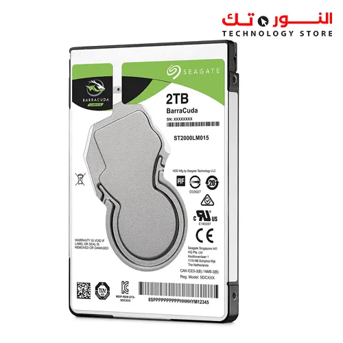 Seagate BarraCuda 2TB Internal Hard Drive HDD for PC Laptop – 2.5 Inch