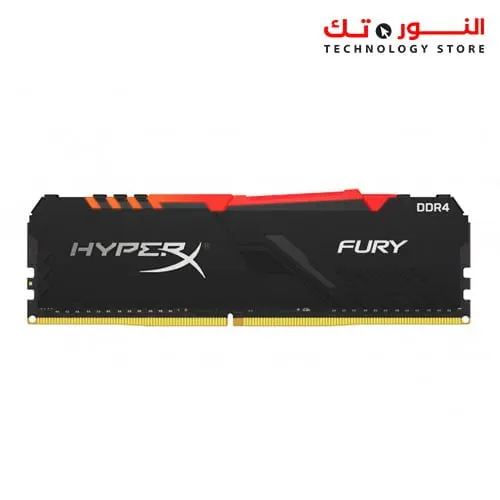 Kingstone HyperX Fury RGB 16GB DDR4 3733Mhz Non ECC Memory RAM DIMM