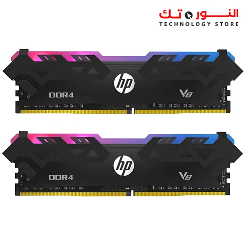 HP V8 RGB DRAM 16GB, 2x8GB DDR4, 3600mHz U-dimm, CL18