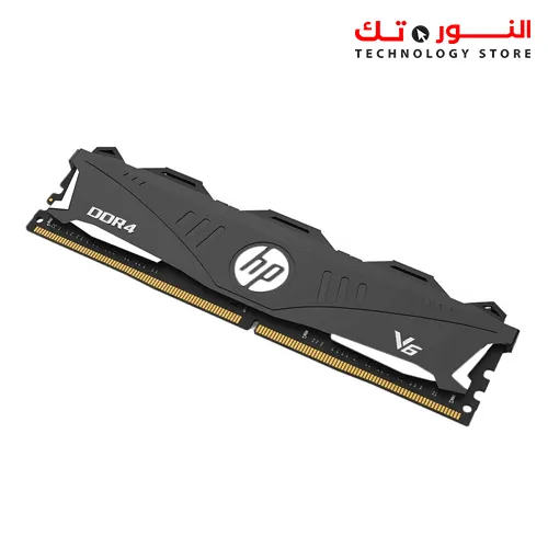 HP V6 DDR4 8GB 3200Mhz CL16 Desktop Gaming Memory with Heatsink BLACK