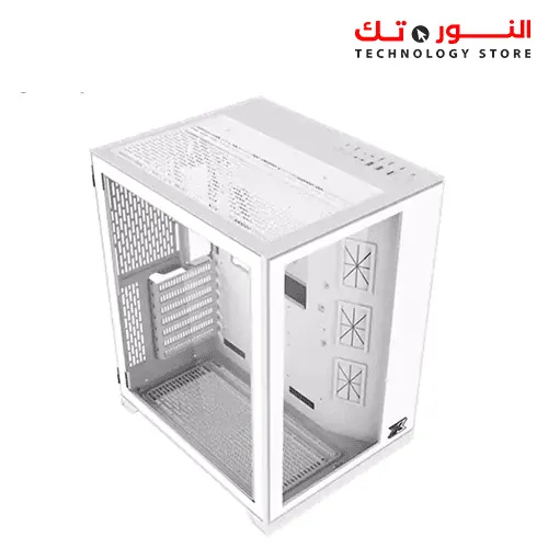 XIGMATEK Aquarius S (Arctic) MID-TOWER Gaming Case (ARGB Fans) White