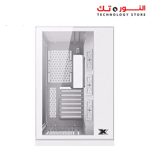 XIGMATEK Aquarius S (Arctic) MID-TOWER Gaming Case (ARGB Fans) White