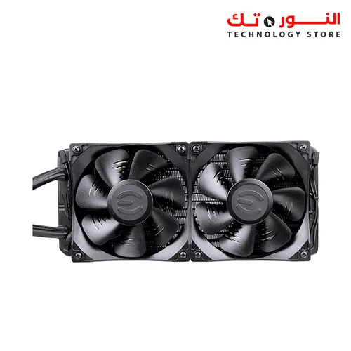 Cooler EVGA CLC 240mm, All-In-1 RGB LED CPU Liquid, 2x FX12 120mm PWM Fans, Intel, AMD