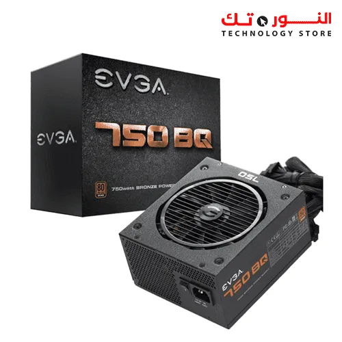 Power Supply EVGA 750 BQ, 80+ BRONZE 750W, Semi Modular, Includes FREE Power On Self Tester, 110-BQ-0750-V2 (EU)