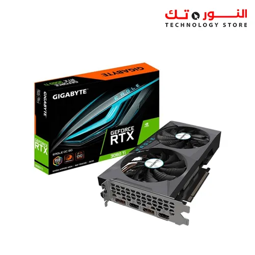 GIGABYTE GEFORCE RTX 3060 TI  EAGLE OC-8GD 8GB 256-BIT GDDR6 [LHR]