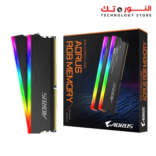 GIGABYTE AORUS RGB MEMORY DDR4 16GB (2X8GB) 3733MHZ
