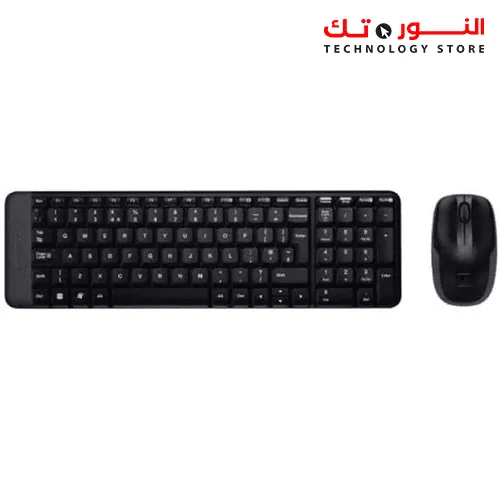 Logitech Wireless Mk220 Keyboard And Mouse Combo (black)