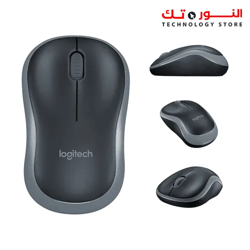 Logitech MK330 Wireless Keyboard and Mouse Combo for Windows, 2.4 GHz Wireless with USB-Receiver, Portable Mouse, Multimedia Keys, Long Battery Life, PC/Laptop, QWERTY UK Layout - Black