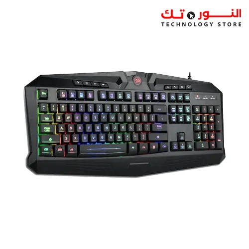 Redragon S101-1 Gaming Keyboard Mouse Combo, RGB LED Backlit 104 Keys USB Wired Ergonomic Wrist Rest Keyboard, Programmable 6 Button Mouse for Windows PC Gamer - [Keyboard Mouse Set]