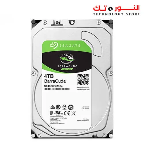 Seagate BarraCuda 4TB Internal Hard Drive HDD 3.5 Inch Sata 6 Gb s 5400 RPM