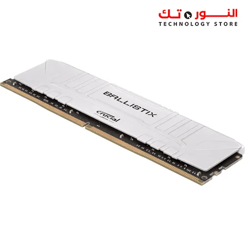 Crucial Ballistix 8GB  DDR4-3600 CL16 Desktop Gaming Memory White