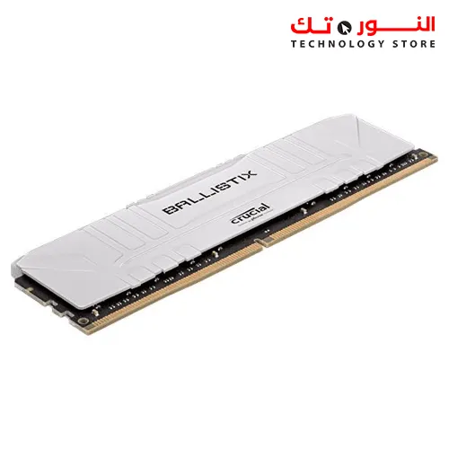 Crucial Ballistix 8GB  DDR4-3600 CL16 Desktop Gaming Memory White