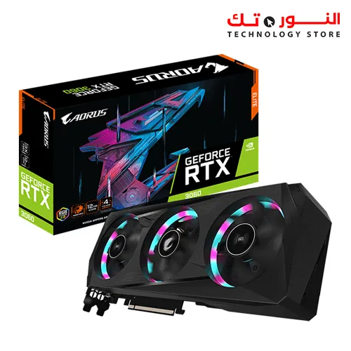 Gigabyte AORUS GeForce RTX 3060 ELITE 12G rev. 2.0