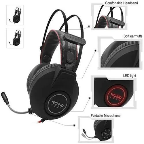 Headphone TechnoZone K 32 Gaming 5*1