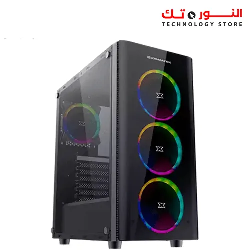 Xigmatek Diamond case with power supply xpower 600W +80 4FANS ARGB