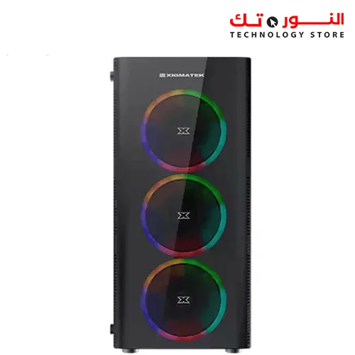 Xigmatek Diamond case with power supply xpower 600W +80 4FANS ARGB