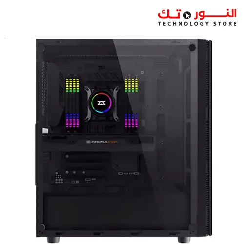 Xigmatek Diamond case with power supply xpower 600W +80 4FANS ARGB