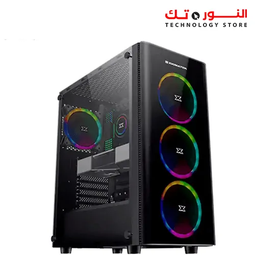 Xigmatek Diamond case with power supply xpower 600W +80 4FANS ARGB