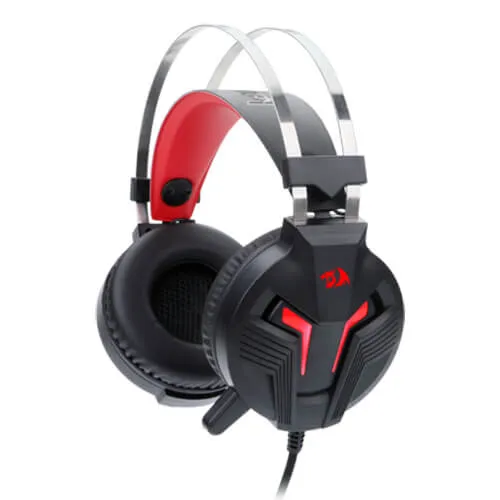 REDRAGON H112 GAMING HEADSET WITH MICROPHONE FOR PC, WIRED OVER EAR PC GAMING HEADPHONES ,WORKS WITH PC, LAPTOP, TABLET, PS4, XBOX ONE