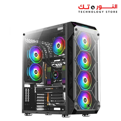 Xigmatek Overtake SUPER TOWER 6 Rainbow Fans