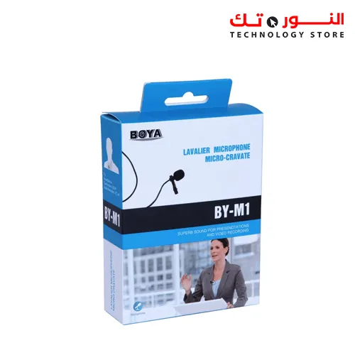 Boya M1 – Lav. Mic for DSLR &amp; Smartphone