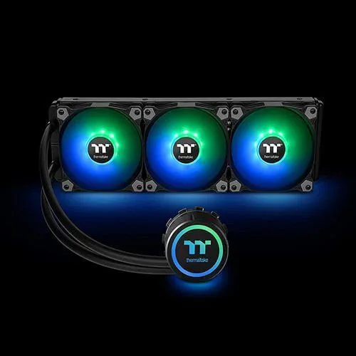 Thermaltake Water 3.0 ARGB Motherboard Sync Edition AMD/Intel LGA1200 Ready360 All-in-One Liquid Cooling System 120mm High Efficiency Radiator CPU Cooler CL-W234-PL12SW-A
