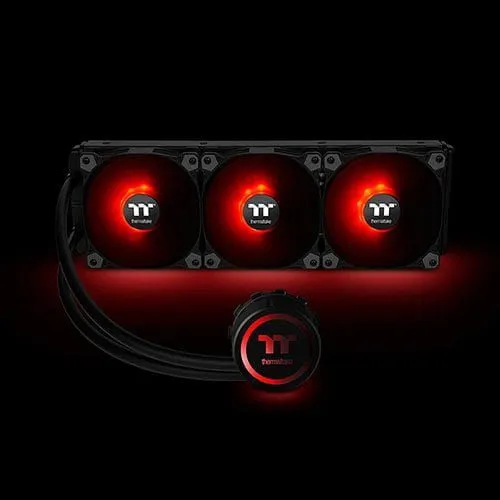 Thermaltake Water 3.0 ARGB Motherboard Sync Edition AMD/Intel LGA1200 Ready360 All-in-One Liquid Cooling System 120mm High Efficiency Radiator CPU Cooler CL-W234-PL12SW-A