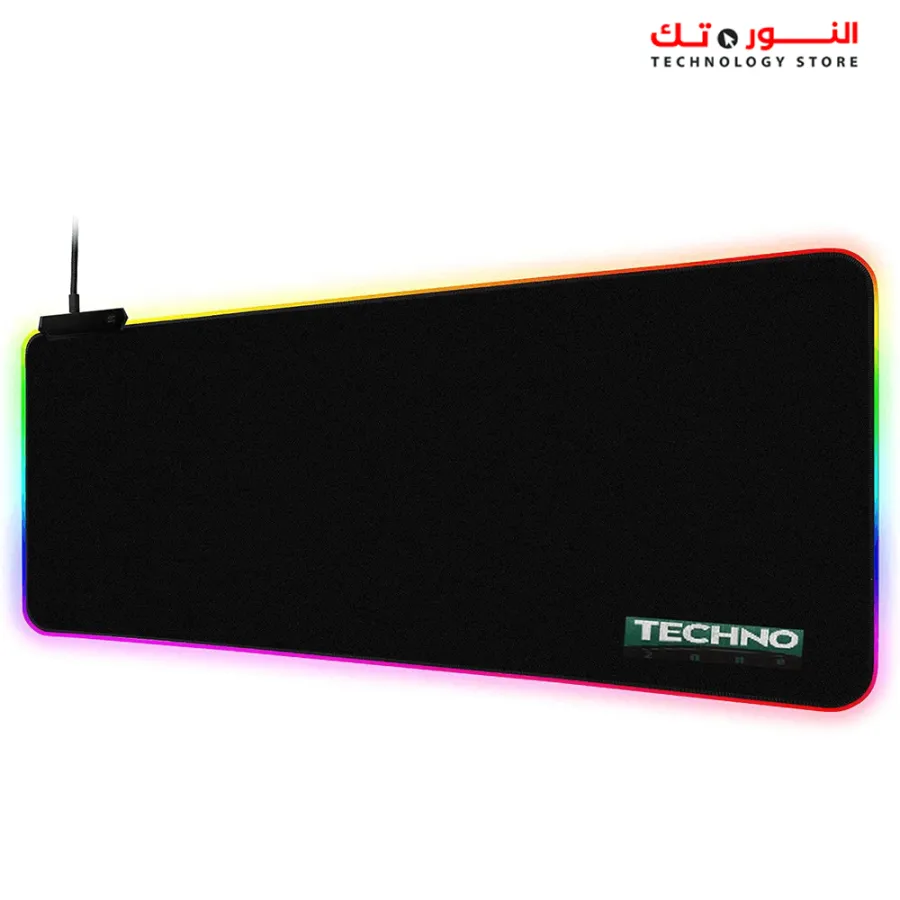 TechnoZone GMS-WT-5 RGB Gaming Mouse Pad 30x80 CM - Black