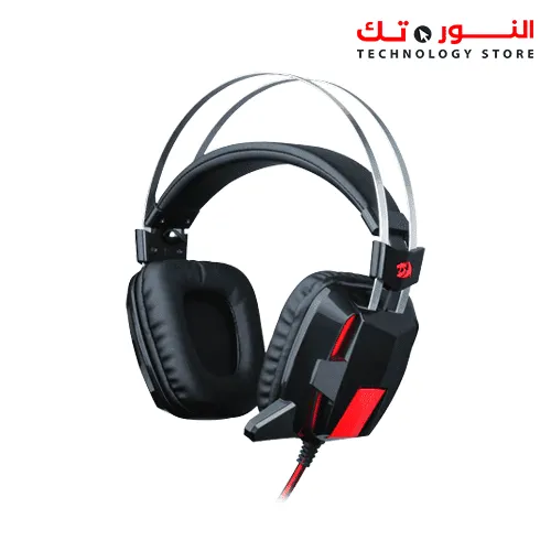Redragon H201 Stereo Gaming Headset for PS4, Xbox One，PC and Smartphones, Over Ear Noise Reduction Gaming Headphone with Mic, Bass Surround, Universal 3.5mm