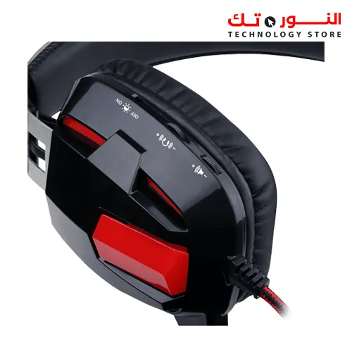 Redragon H201 Stereo Gaming Headset for PS4, Xbox One，PC and Smartphones, Over Ear Noise Reduction Gaming Headphone with Mic, Bass Surround, Universal 3.5mm
