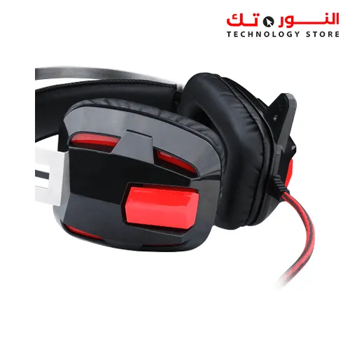 Redragon H201 Stereo Gaming Headset for PS4, Xbox One，PC and Smartphones, Over Ear Noise Reduction Gaming Headphone with Mic, Bass Surround, Universal 3.5mm